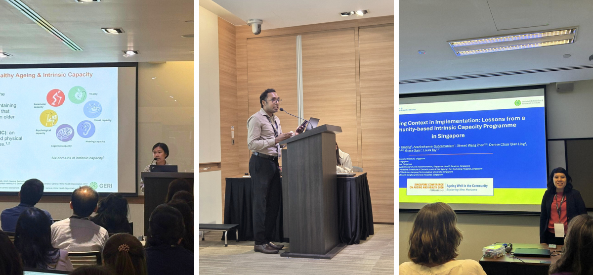 Wang Qing Irene, Araviinthansai Subramaniam and Dr Mimaika Ginting.